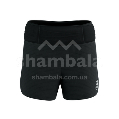 Шорты женские Compressport Trail Racing Short W, Black, XS (7630102564181)