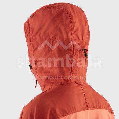 Женская трекинговая демисезонная куртка Fjallraven Abisko Lite Trekking Jacket W, Cabin Red/Rowan Red, XS (7323450683634)
