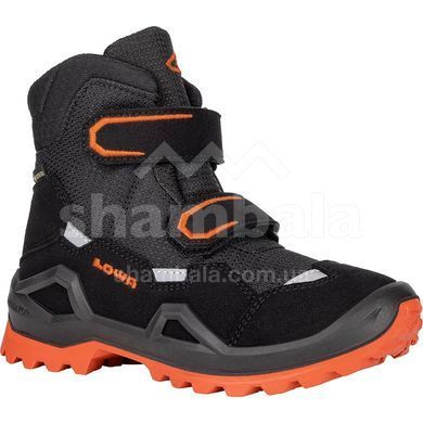 Ботинки детские LOWA Milo Evo GTX MID Jr, Black/Orange, 37 (4063606704273)