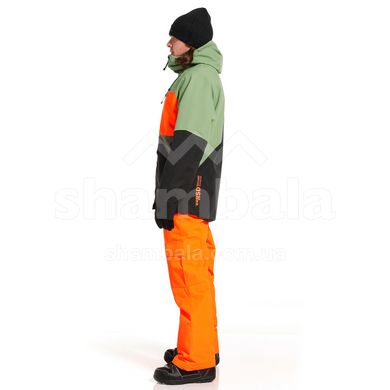 Гірськолижна чоловіча тепла мембранна куртка Rehall Dogfish, turf green, S (60307-4033-S) - 2023