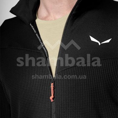 Мужская флисовая кофта Salewa Puez Waffle Hybrid PL Jacket M, Black Out, 48/M (28859/0910 48/M)