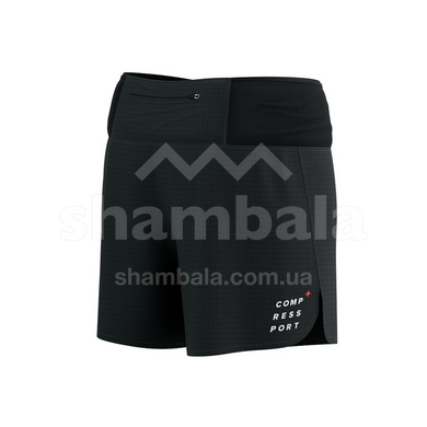 Шорти жіночі Compressport Trail Racing Short W, Black, XS (7630102564181)