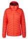 Женская зимняя куртка Rab Cirrus Alpine Jacket Wmns, RED GRAPEFRUIT, 10 (821468980969)