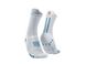 Носки Compressport Pro Racing Socks V4.0 Run High, White/Fjord Blue, T1 (XU00046B 011 0T1)