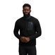 Кофта флісова чоловіча Black Diamond M Rift HZ Fleece Jacket, Black/Black, XL (BD 7441149008XLG1)