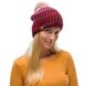 Шапка Buff Knitted & Fleece Hat Alina, Maroon (BU 120838.632.10.00)