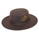 Шляпа Extremities Highclere Wide Brim Hat, Brown, M (5060650817736)
