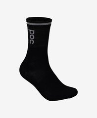 Шкарпетки велосипедні POC Thermal Sock, Sylvanite Grey/Uranium Black, S (PC 651358259SML1)