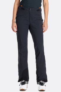 Штаны горнолыжные женские Rab Khroma Ascendor AS Pants Wmns Ebony, XS regular (QFV-35-EBN-08-RG)
