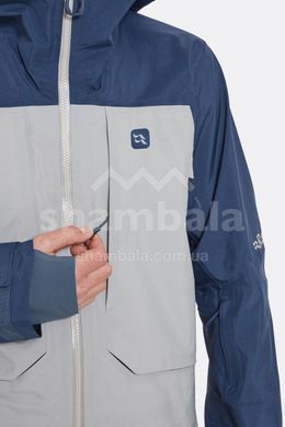 Горнолыжная мужская мембранная куртка Rab Khroma Converge Jacket, Army/Black, MED (QFG-27-ABK-MED)