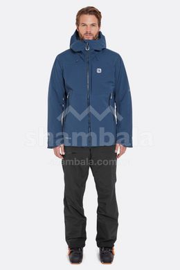 Горнолыжная мужская мембранная куртка Rab Khroma Converge Jacket, Army/Black, MED (QFG-27-ABK-MED)