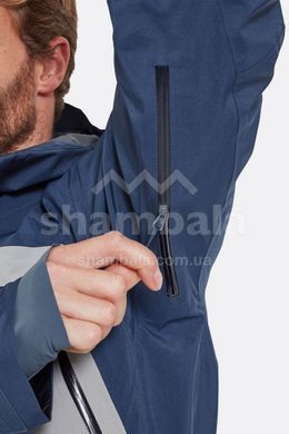 Горнолыжная мужская мембранная куртка Rab Khroma Converge Jacket, Army/Black, MED (QFG-27-ABK-MED)