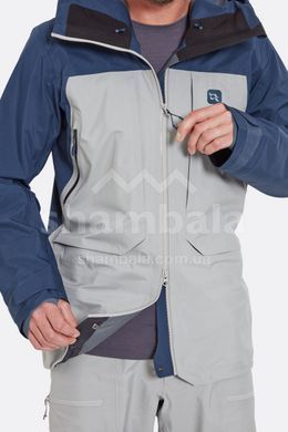 Горнолыжная мужская мембранная куртка Rab Khroma Converge Jacket, Army/Black, MED (QFG-27-ABK-MED)
