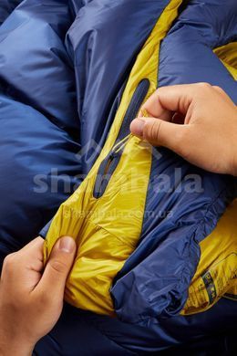 Спальний мішок Rab Neutrino 600 Long, (-12&deg;C), 200 см - Left Zip, Nightfall Blue (RB QSM-92-NFB-LNG-LZ)