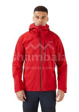 Мембранна куртка чоловіча Rab Firewall Jacket, Ascent Red, M (RB QWF-77-ASR-M)