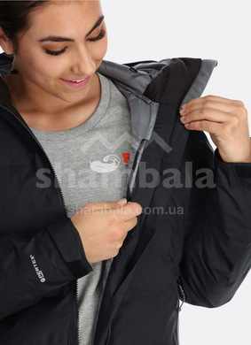 Зимняя куртка-парка женская Rab Valiance Parka W Black, S (RB QDB-51-BLK-10)