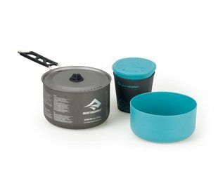 Набор посуды Alpha Cookset 1.1 от Sea To Summit, Pacific Blue/Grey (STS AKI5004-03122101)