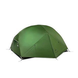 Намет надлегкий двомісний з футпринтом Naturehike Mongar NH17T007-M, 210T, Green (6927595767658)