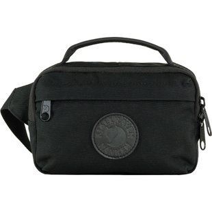 Поясна сумка Fjallraven Kanken No.2 Black Hip Pack, Black (7323450785772)