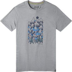Футболка чоловіча Smartwool Men's Merino Sport 150 Mountain Ventures Tee, Light Gray Heather, р. s (SW 00368.545-S)