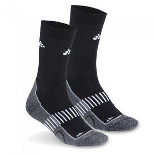 Комплект шкарпеток Craft Active Training 2-Pack Sock, Black, 34-36 (1903428)