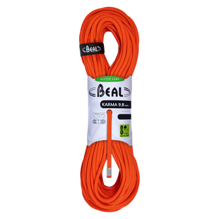Мотузка BEAL KARMA 9,8mm, Solid Orange (BC098K.200.SO)
