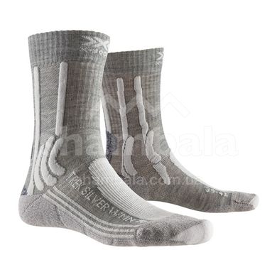 Носки женские X-Socks Trek Silver Women, Dolomite Grey Melange/Pearl Grey, 35-36 (XS-TS07S19W.G032-35-36)