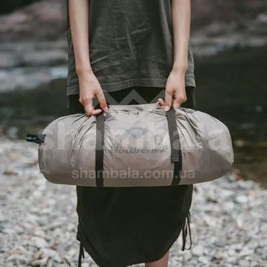 Намет двомісний з великим тамбуром та навісом Naturehike Shandi CNK2300ZP017, Grey (100004543)