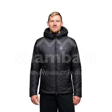 Чоловіча утеплена куртка Black Diamond Solution 3.0 Hoody, Black, S (BD 7460150002SML1)