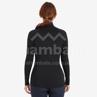 Термофутболка жіноча Montane Female Dart XT Zip Neck, Black, S/10/38 (5056601021161)