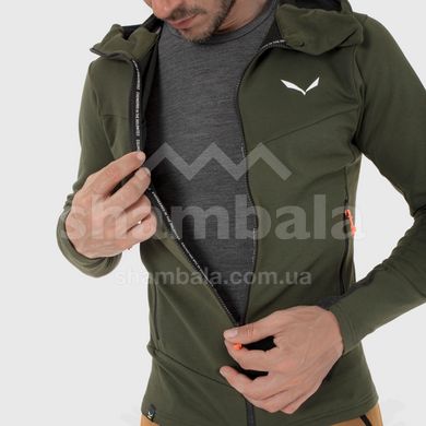 Чоловіча флісова кофта Salewa Sella AM HD Jacket M, Green Dark Olive, 50/L (28732/5280 50/L)