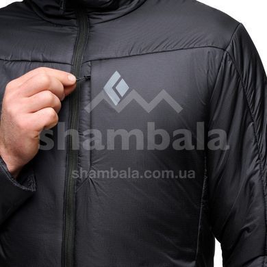Чоловіча утеплена куртка Black Diamond Solution 3.0 Hoody, Black, S (BD 7460150002SML1)