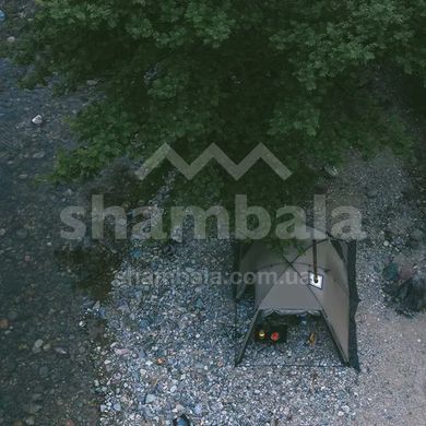 Намет двомісний з великим тамбуром та навісом Naturehike Shandi CNK2300ZP017, Grey (100004543)