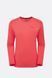 Футболка з довгим рукавом жіноча Rab Force LS Tee Wmns, Hibiscus, XS (RB QBL-08-HIB-08)