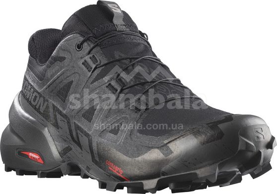 Кросівки чоловічі Salomon Speedcross 6 GTX, Black/Black/Phantom, 10 (SLM 417386-10)