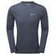 Футболка мужская Montane Dart Long Sleeve T-Shirt, Eclipse Blue, M (5056237088255)