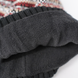 Шапка водонепроникна Dexshell Beanie Fair Isle, S/M, Black/Blue (DH362BLUSM)