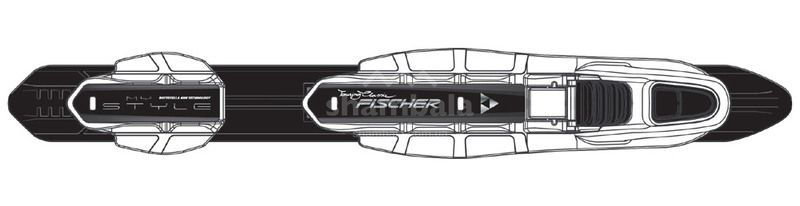 Крепления для беговых лыж Fischer Touring Classic My Style (S50912)