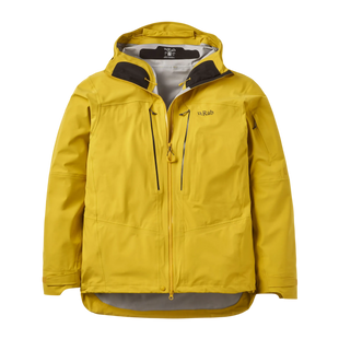 Мембранна куртка чоловіча Rab Kinetic Alpine Stretch Jacket, Dark Pollen, L (RB QWI-73-DPL-LRG)