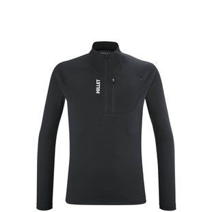 Футболка мужская Millet KAMET TS ZIP LS M, Black, L (3515720514371)