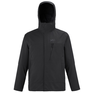 Мембранна чоловіча тепла куртка для трекінгу Millet Pobeda INS Jacket, Black - р.M (MIV 8881.0247-M)