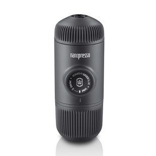 Портативна еспресо-кавоварка Wacaco Nanopresso, dark grey (4897066230122)