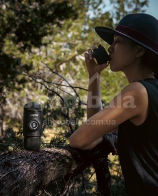 Портативна еспресо-кавоварка Wacaco Nanopresso, dark grey (4897066230122)