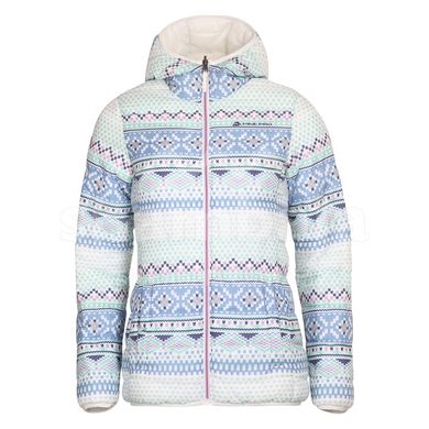 Жіноча двостороння зимова куртка Alpine Pro MICHRA, White/Grey, S (LJCY531 000PA - S)