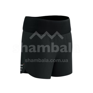 Шорти жіночі Compressport Performance Short W, Black, XS (7630102564402)