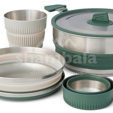 Набор посуды Sea to Summit Detour Stainless Steel One Pot Cook Set, на 2 персони (STS ACK026031-122103)