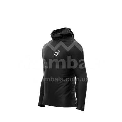 Мембранна чоловіча куртка Compressport Hurricane Waterproof 10/10 Jacket, Black, L (AM00009B 990 00L)