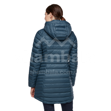 Жіночий зимовий пуховик парка Black Diamond W Access Down Parka, Azurite, L (BD 7461854022LRG1)