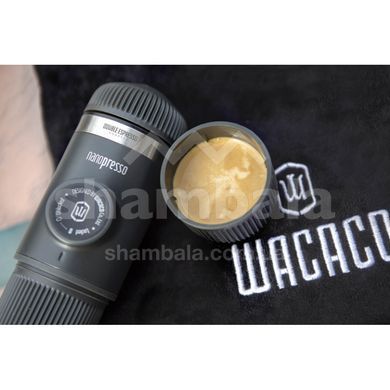 Портативна еспресо-кавоварка Wacaco Nanopresso, dark grey (4897066230122)