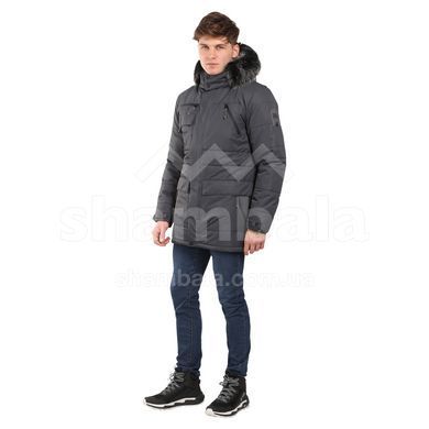 Міська чоловіча парка з мембраною Alpine Pro WERD, grey, S (MJCD681779 S)